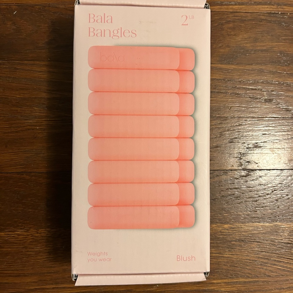 Bala Blush Pink Fitness Bangles